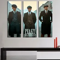Comprar Cuadros Tripticos Modernos Peaky Blinders