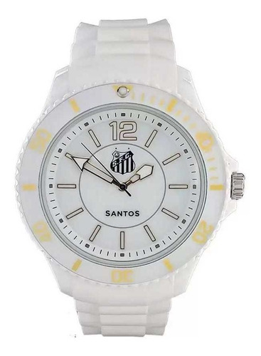 Relógio Masculino Santos Sport Bel San-003-1 Branco