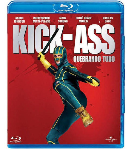 Kick-ass Quebrando Tudo Blu-ray