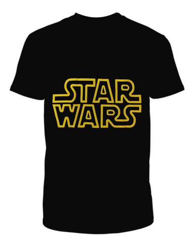 Camiseta Hombre Star Wars Negra