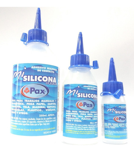 Pegamento Silicona Líquida Pax ADHESIVO DE CONTACTO no tóxico