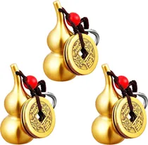 Comprar Feng Shui 3 Llaveros De Calabaza Y Monedas