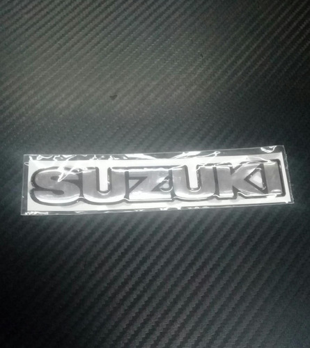 Logo Emblema Suzuki Siliconado C/relieve 13x2