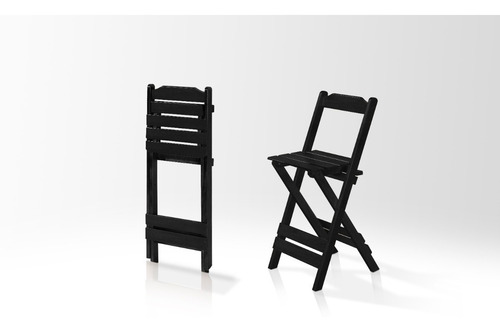 Imagem 2 de 5 de Kit 4 Banquetas Cadeira Alta Cozinha Balcão Cadeira Bistrô