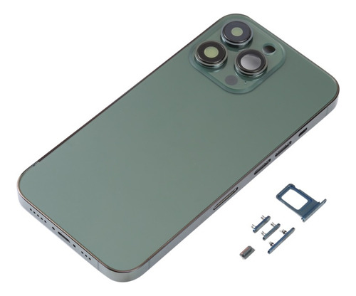 Capa Traseira Com Bandeja Sim E Teclas Para iPhone 13 Pro