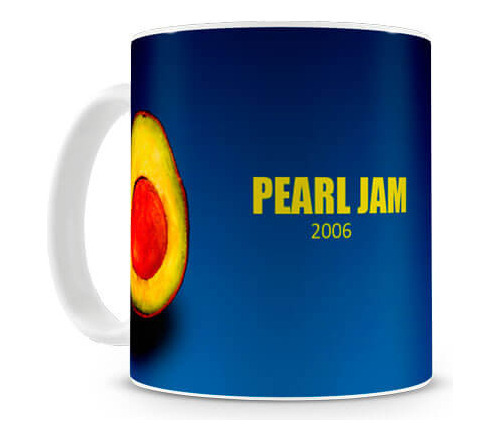 Caneca Pearl Jam 2006 Album Cor Branco