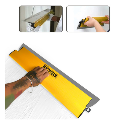 Desempenadeira Evolution Berox 60cm Massa Corrida C Suporte