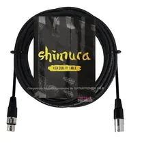 Comprar Cable Para Micrófono Canon Canon Xlr Dmx 6 Metros Reforzado
