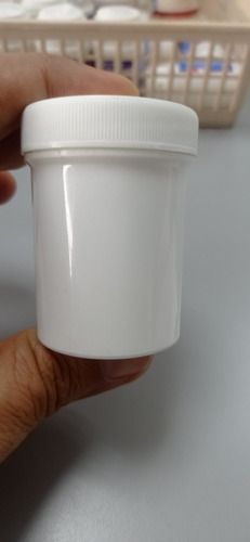 Tarro Cosmético Blanco Leche De 45 Ml