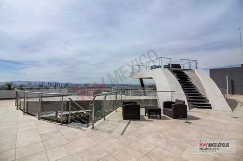 Imagen 6 de 25 de Venta De Espectacular Pent House En Elipsis Tower, Zona Comercial Angelópolis Puebla.