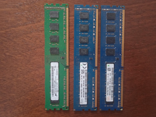 Memoria Ram 4gb 2rx8 Pc3 12800u