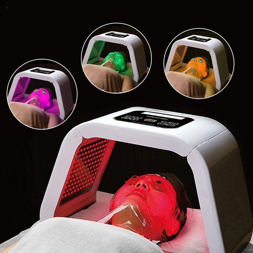 Imagen 8 de 9 de Cabina Led Fototerapia 7 Colores Terapia Facial Y Corporal