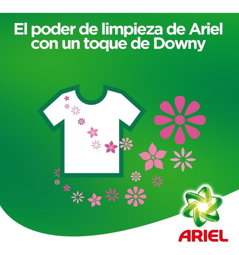 Imagen 6 de 9 de Recarga Detergente Líquido Ariel Concentrado 1.2 Litros