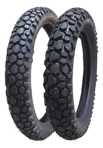 Llantas 90/90-19 + 110/90-17 Power Tire 6pr Tt Todo Terreno