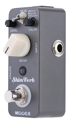 Mooer Shim Verb Micro Mini Pedal De Efecto Reverb Digital Pa