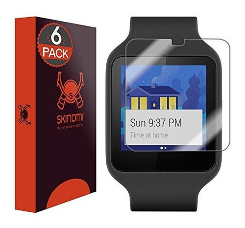 Pantalla Skinomi Protector Compatible Con Sony Smartwatch 3 