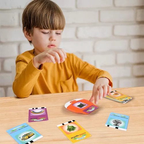 Máquina De Aprendizaje Tarjetas Educación 224 Palabras