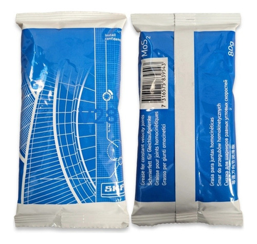 Grasa Para Juntas Homocinetica Skf 80g. Vkg 1001 Grafitada.