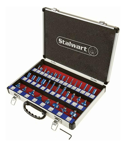 Stalwart 75-st6041 Router Bit Set, 35 Piece Kit