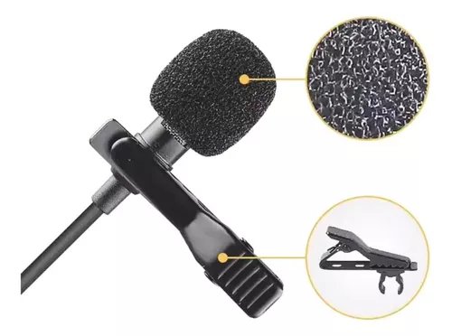 Microfono Corbata Usb Tipo C Grabar Audios Videos Pc Celular