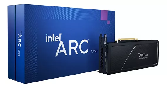 Tarjeta Grafica Intel Arc A750 Limited Ed. 8gb Pci Exp. 4.0