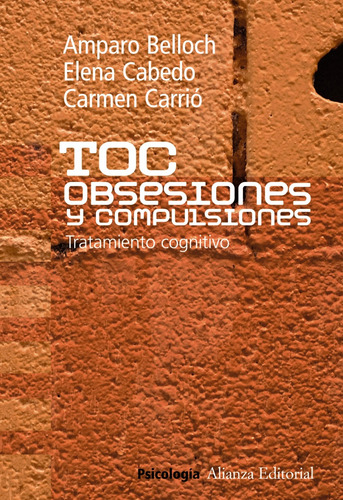 Toc. Obsesiones Y Compulsiones - Belloch Fuster, Amparo;c