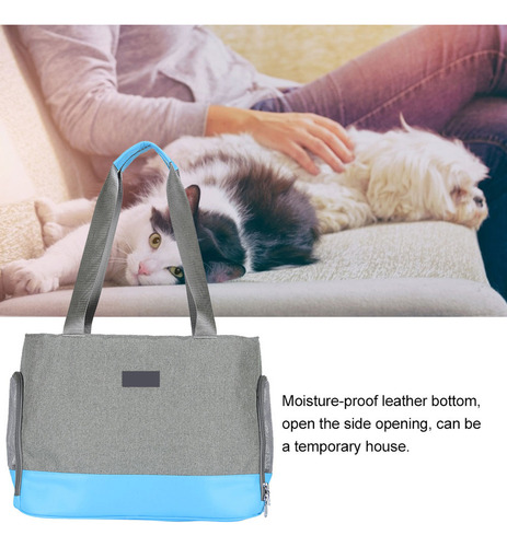 Maleta De Transporte Universal Blue Pet Con Bandolera Indivi
