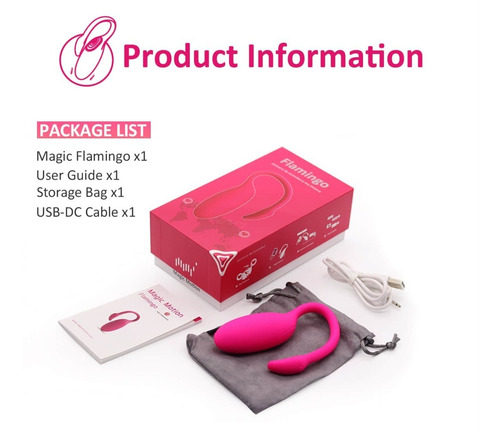 Flamingo Magic Motion Vibrador, Uso Larga Distancia