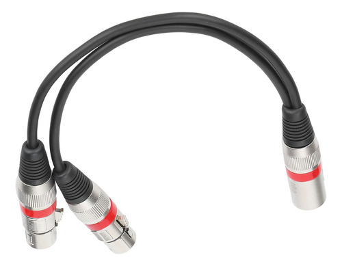 Cabo Jorindo Jd6067 0,3 M Xlr Macho Para Duplo Xlr Fêmea Tip