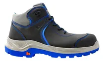 Comprar Bota Brisco Industrial Con Casquillo Azul Negro Seguridad