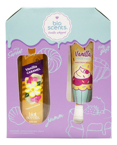 Kit Bioscents Pleasures Vainilla Body Cream/body Mist