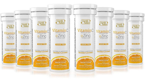 Vitamin C With Zinc  Sugar Free 1000mg Immune Suppor