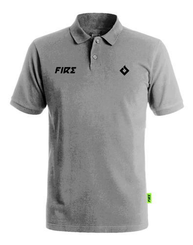 Remera Fire Polo Sunny Gris