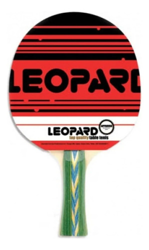 Paleta De Ping Pong 5 Estrellas Leopard+ Funda Paseo Sports 