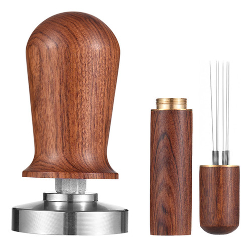 Set De Base De Madera Coffee Distributor 304 Para Barista Lo