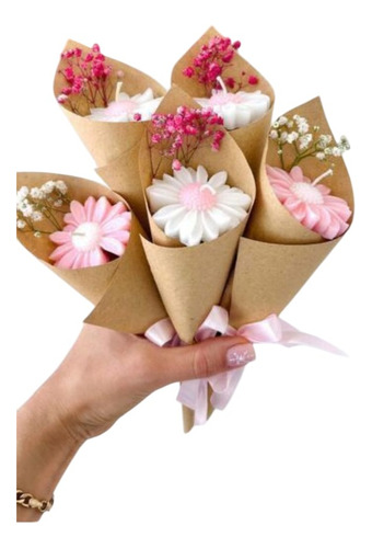 35 Souvenirs Margarita Cono Personalizado Velas Aromáticas