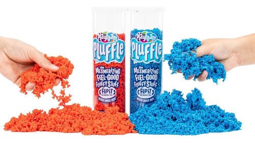 Playfoam Pluffle 2 Pack Red/blue