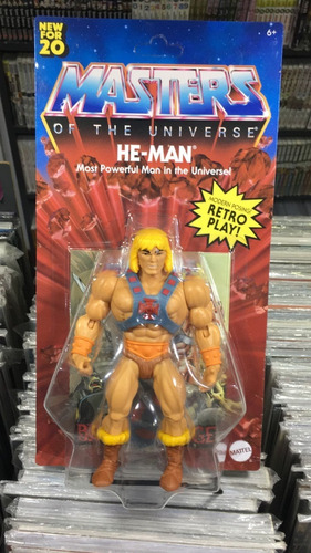 He-man Retro Play Master Of The Universe - Original