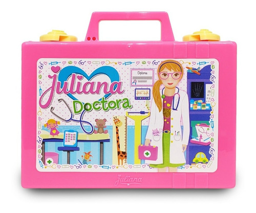 Valija De Juguete Juliana Doctora 18 Accesorios