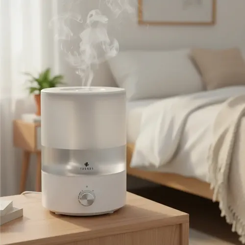Umidificador e Aromatizador de Ar Ultrassônico Tronos GL2102 2,8L Bivolt Branco com Névoa Regulável para Quarto e Escritório