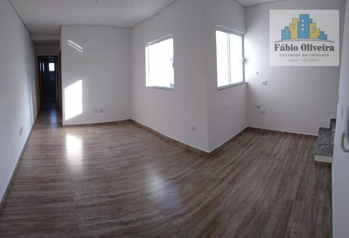 Cobertura Com 2 Dormitórios À Venda, 47 M² Por R$ 340.000,00 - Vila Marina - Santo André/sp - Co0166