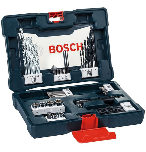 Imagem 1 de 6 de Kit De Ferramentas E Acessórios V-line Com 41 Peças - Bosch