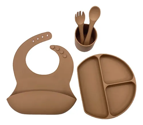Set De Alimentación 6 Piezas Para Bebes Y Niños