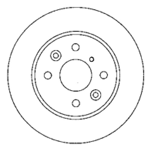 Disco Freno Delantero (243mm) Kia Sephia 96-99