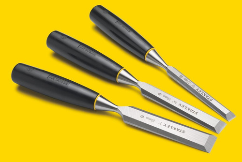 Juego De 3 Formones 12'' 3/4'' 1'' Stanley 16-125la