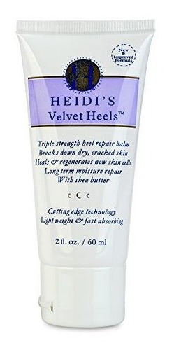 Cremas Para Pies - Heidi's Velvet Heels Repair Balm, 2 Ounce