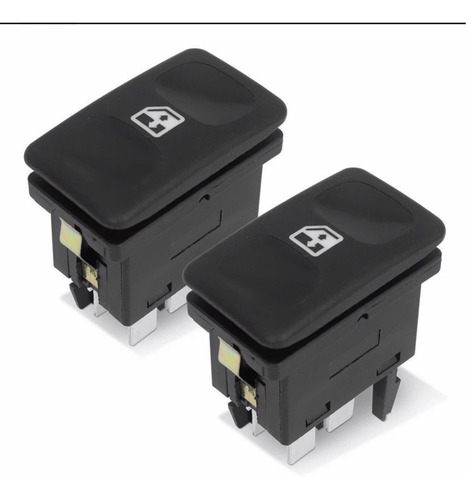 Imagem 2 de 5 de Conjunto Vidro Elétrico Gol Parati Saveiro Voyage G1 Sensor