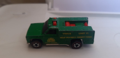 1974 Mattel Hk Hot Wheels Redline Forest Service Fire Truck 