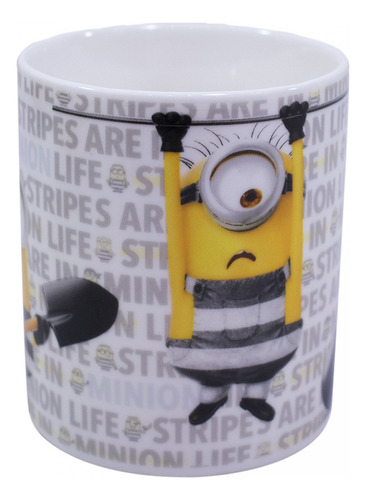 Taza de porcelana Minions Escaping Prison (370 ml)