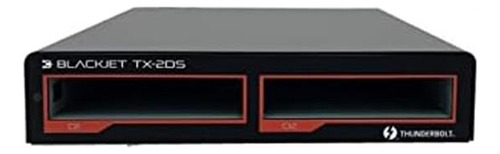 Blackjet Tx-2ds Thunderbolt 3 Cinema 2-bay Dock System, Mont